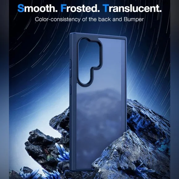 New Meifigno Designed for Samsung Galaxy S22 Ultra Case 6.8", [Military Grade - Picture 2 of 8